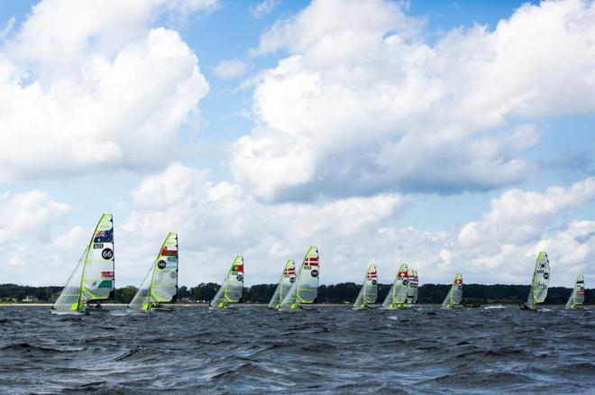 49er, 49erFX and Nacra17 European Championship © Pedro Martinez / Sailing Energy http://www.sailingenergy.com/